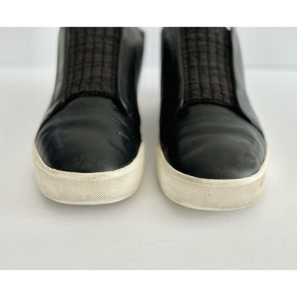 VINCE Cantara Black Leather Slip-On - Picture 6 of 8
